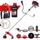 Roçadeira Completa À Gasolina Toyama RT43-L Motor 2 Tempos 43cc 1,7HP Alta Performance Com Carretel de Nylon + Kit 7 Opções de Corte + ÓLEO TOYAMA 2T Roçadeira Completa À Gasolina Toyama RT43-L Motor 2 Tempos 43cc 1,7HP Alta Performance Com Carretel de Nylon + Kit 7 Opções de Corte + ÓLEO TOYAMA 2T