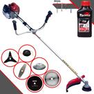 Roçadeira Completa Kawashima BCJ431L À Gasolina 43cc 10000rpm 1,7HP Robusta e de Alta Performance Com Carretel Nylon + Lâminas 2 Pontas, 3 Pontas, 40 Dentes, 80 Dentes + Escova de Aço + ÓLEO TOYAMA 2T Roçadeira Completa Kawashima BCJ431L À Gasolina 43cc 10000rpm 1,7HP Robusta e de Alta Performance Com Carretel Nylon + Lâminas 2 Pontas, 3 Pontas, 40 Dentes, 80 Dentes + Escova de Aço + ÓLEO TOYAMA 2T
