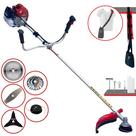 Roçadeira Completa Kawashima BCJ521L Com Carretel de Nylon e Lâmina Facão + Kit Extra Lâmina 3 Pontas, Lâmina 40 Dentes de Vídea e Disco Escova De Aço Circular Pra Pedras, Pavers, Calçadas e Concretos Roçadeira Completa Kawashima BCJ521L Com Carretel de Nylon e Lâmina Facão + Kit Extra Lâmina 3 Pontas, Lâmina 40 Dentes de Vídea e Disco Escova De Aço Circular Pra Pedras, Pavers, Calçadas e Concretos