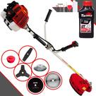 Roçadeira Completa Kawashima KW43L À Gasolina 43cc 10.000rpm 1,7HP Robusta e de Alta Performance Com Carretel Nylon + Lâminas 2 Pontas, 3 Pontas, 40 Dentes, 80 Dentes + Escova de Aço + ÓLEO TOYAMA 2T Roçadeira Completa Kawashima KW43L À Gasolina 43cc 10.000rpm 1,7HP Robusta e de Alta Performance Com Carretel Nylon + Lâminas 2 Pontas, 3 Pontas, 40 Dentes, 80 Dentes + Escova de Aço + ÓLEO TOYAMA 2T