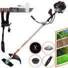 Roçadeira Completa Terra GRH520 À Gasolina 52cc 2T 2,5HP de Potência 6.500rpm Cortador de Grama Robusto Com Carretel de Nylon + Lâmina 2 Pontas + Lâmina 80 Dentes + Escova Circular De Aço 38 Cerdas Roçadeira Completa Terra GRH520 À Gasolina 52cc 2T 2,5HP de Potência 6.500rpm Cortador de Grama Robusto Com Carretel de Nylon + Lâmina 2 Pontas + Lâmina 80 Dentes + Escova Circular De Aço 38 Cerdas