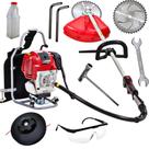 Roçadeira Costal Kawashima KW330C4 34cc Motor 4T Para Uso Intensivo em Fazendas, Chácaras e Sítios