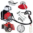 Roçadeira Costal Nakashi C330MBO Motor TB33 Com Lâmina Vídia Ideal Para Cortes e Podas Mais Densas