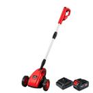 Roçadeira de Carrinho 18V Toyama Brushless com Bateria e Carregador Kit Completo para Corte de Grama e Jardim
