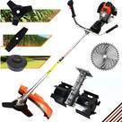 Roçadeira e Capinadeira 3HP 63cc Gasolina Importway IWRGER2T5X163 + Óleo Stihl 2T + Enxada Rotativa + Videa 40D + Facas