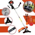 Roçadeira e Capinadeira Profissional a Gasolina Importway IWRGER2T5X163 3HP, 63cc Kit 5x1 com 3 Facas + Enxada Rotativa