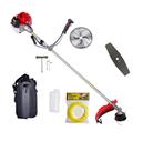 Roçadeira Gasolina 42,7cc Tbc43x Toyama Kit Faca E Fio Nylon