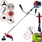 Roçadeira Kawashima BCJ431L À Gasolina 43cc 1,7HP Alta Rotação 6 Em 1 Ideal Para Todos os Tipos de Trabalhos + Faca 2 Pontas + Faca 3 Pontas + Faca 6 Pontas + Faca 40 Dentes Vídea + Trimmer e Carretel