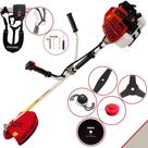 Roçadeira Kawashima KW52-L À Gasolina Motor 2 Tempos 52cc 2,5HP de Potência Alta Rotação e Performance Completa Com Carretel de Nylon e Lâmina 3 Pontas + Lâmina 2 Pontas + Disco 80 Dentes + Trimmer Roçadeira Kawashima KW52-L À Gasolina Motor 2 Tempos 52cc 2,5HP de Potência Alta Rotação e Performance Completa Com Carretel de Nylon e Lâmina 3 Pontas + Lâmina 2 Pontas + Disco 80 Dentes + Trimmer