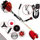Roçadeira Kawashima KW52L À Gasolina 2T 52cc 2,5HP 6 Em 1 Ideal Para Todos os Tipos de Trabalhos Com Carretel + Faca 2 Pontas + Faca 3 Pontas + Faca 6 Pontas + Faca 40 Dentes Vídea + Faca 80 Dentes