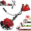 Roçadeira Lateral À Gasolina Kawashima KW52-L 52cc 2,5HP 10.000rpm Robusta e de Alta Performance Completa Para Todos os Tipo de Cortes Com Carretel + Faca 2 Pontas + Faca 3 Pontas + Faca 40 Dentes