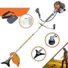 Roçadeira Lateral Á Gasolina Tekna RL430-P Plus 2T 43cc 1,7HP 10.000RPM Alta Potência e Performance Com Cabeçote Nylon e Faca de 3 Pontas