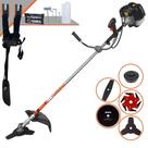 Roçadeira Lateral À Gasolina Terra GRH430 Motor 2T 43cc 1,7HP Alta Rotação e Potência Completa Com Carretel de Nylon e Lâmina 3 Pontas + Kit Extra Lâmina 2 Pontas, Lâmina 6 Pontas e Lâmina 80 Dentes Roçadeira Lateral À Gasolina Terra GRH430 Motor 2T 43cc 1,7HP Alta Rotação e Potência Completa Com Carretel de Nylon e Lâmina 3 Pontas + Kit Extra Lâmina 2 Pontas, Lâmina 6 Pontas e Lâmina 80 Dentes