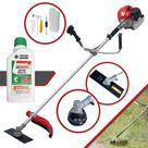 Roçadeira Lateral Anmax CG430P TB À Gasolina 2T 43cc 2HP de Potência 43cc 9.000rpm Profissional Robusta e Resistente de Alta Performance Com Lâmina 2 Pontas + Carretel de Nylon + ÓLEO STIHL 2T
