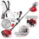 Roçadeira Lateral Kawashima KW3300L 32.6cc Linha Premium Ideal Para Uso em Sítios e Chácaras