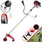 Roçadeira Lateral Profissional Multifuncional Toyama RT43L À Gasolina Motor 2T 43cc 1,7HP 10.000rpm Completa Com 4 Opções de Cortes Cabeçote de Nylon, Faca 2 Pontas, Faca 3 Pontas e Faca 80 Dentes