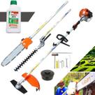 Roçadeira Multifuncional 4x1 Podador de Galho, Cerca Viva, Corta Grama e Mato Vulcan Trent VRM330 33cc + Oleo Stihl
