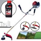 Roçadeira Multifuncional À Gasolina Kawashima BCJ521L 52cc 2,5HP de Potência Alta Rotação e Performance Podador de Grama Profissional Completo Com Carretel Nylon + Faca 2 Pontas + ÓLEO TOYAMA 2 Tempos