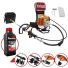 Roçadeira Multifuncional À Gasolina Vulcan VRC430 43cc 1,7HP de Potência Alta Rotação Podador de Grama Completo Com Carretel + Faca 2 Pontas + Enxada Capinadeira + Enxada Cultivadora + ÓLEO TOYAMA 2T Roçadeira Multifuncional À Gasolina Vulcan VRC430 43cc 1,7HP de Potência Alta Rotação Podador de Grama Completo Com Carretel + Faca 2 Pontas + Enxada Capinadeira + Enxada Cultivadora + ÓLEO TOYAMA 2T
