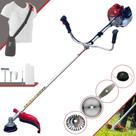 Roçadeira Multifuncional Kawashima BCJ521L À Gasolina Motor 2T 52cc 2,5HP de Potência 10.000rpm 4 Em 1 Com Carretel de Nylon, Lâmina Facão + EXTRA Lâmina 40 Dentes e Escova de Aço Rotativa 24 Cerdas Roçadeira Multifuncional Kawashima BCJ521L À Gasolina Motor 2T 52cc 2,5HP de Potência 10.000rpm 4 Em 1 Com Carretel de Nylon, Lâmina Facão + EXTRA Lâmina 40 Dentes e Escova de Aço Rotativa 24 Cerdas