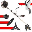 Roçadeira Multifuncional Kawashima KW43-LE À Gasolina 43cc Motor 2 Tempos 1,7HP de Potência 10.000rpm Alta Performance e Potência Completa Com Cabeçote de Nylon + Lâmina 2 Pontas + Lâmina 3 Pontas Roçadeira Multifuncional Kawashima KW43-LE À Gasolina 43cc Motor 2 Tempos 1,7HP de Potência 10.000rpm Alta Performance e Potência Completa Com Cabeçote de Nylon + Lâmina 2 Pontas + Lâmina 3 Pontas