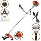 Roçadeira Multifuncional Tekna RL430ACNTK À Gasolina 2T 43cc 9.000rpm 1,7HP de Potência Com Carretel + Faca 3 Pontas + Faca 40 Dentes + Escova de Aço