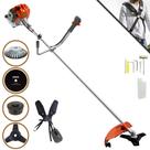 Roçadeira Multifuncional Tekna RL430ACNTK À Gasolina 43cc 1,7HP Com Carretel + Lâmina 3 Pontas + Lâmina 80 Dentes + Escova Circular de Aço 38 Cerdas