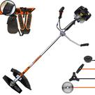 Roçadeira Multifuncional Terra GRH-520 À Gasolina Motor 2 Tempos 52cc 2,5HP de Potência 6.500rpm Completa Com Carretel de Nylon e Lâmina Facão + EXTRA Lâmina 3 Pontas e Lâmina 40 Dentes de Vídea Roçadeira Multifuncional Terra GRH-520 À Gasolina Motor 2 Tempos 52cc 2,5HP de Potência 6.500rpm Completa Com Carretel de Nylon e Lâmina Facão + EXTRA Lâmina 3 Pontas e Lâmina 40 Dentes de Vídea