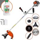 Roçadeira Multifuncional Vulcan VP330-P À Gasolina 33cc 1,2HP 10.000rpm Com Carretel de Nylon + Faca 2 Pontas + Faca 3 Pontas + Faca 40 Dentes + Faca 80 Dentes + Escova de Aço Circular + ÓLEO STIHL Roçadeira Multifuncional Vulcan VP330-P À Gasolina 33cc 1,2HP 10.000rpm Com Carretel de Nylon + Faca 2 Pontas + Faca 3 Pontas + Faca 40 Dentes + Faca 80 Dentes + Escova de Aço Circular + ÓLEO STIHL