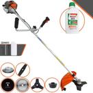Roçadeira Multifunções Profissional À Gasolina Vulcan VP330P 33cc 1,2HP de Potência 10000rpm Completa Com Carretel de Nylon e Faca 3 Pontas + 3 Lâminas EXTRA + Escova de Aço + ÓLEO STIHL 8017 2 TEMPOS
