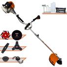 Roçadeira Podador de Grama À Gasolina Terra GRHB430 Bi-Partida 43cc 1,7HP de Potência 12000rpm Multifunções Com Carretel + Lâmina Facão + Lâmina 3 Pontas + Lâmina 6 Pontas + Lâmina 80 Dentes + Trimmer Roçadeira Podador de Grama À Gasolina Terra GRHB430 Bi-Partida 43cc 1,7HP de Potência 12000rpm Multifunções Com Carretel + Lâmina Facão + Lâmina 3 Pontas + Lâmina 6 Pontas + Lâmina 80 Dentes + Trimmer