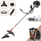 Roçadeira Podador de Grama Terra GRH430 À Gasolina 2 Tempos 43cc 1,7HP 6.500rpm Profissional Multifunções Com Carretel de Nylon + Lâmina Facão + Lâmina 3 Pontas + Escova de Aço Rotativa 38 Cerdas Roçadeira Podador de Grama Terra GRH430 À Gasolina 2 Tempos 43cc 1,7HP 6.500rpm Profissional Multifunções Com Carretel de Nylon + Lâmina Facão + Lâmina 3 Pontas + Escova de Aço Rotativa 38 Cerdas