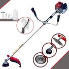 Roçadeira Profissional À Gasolina Kawashima BCJ 431L 42,7CC 1,7HP 2T + Faca 40 Dentes 255mm