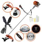 Roçadeira Profissional Á Gasolina Tekna RL520ACN-TK Multifunções de Corte 6 em 1 Carretel Fio Nylon, Faca 3 Pontas, Disco Vídia, Disco 80 Dentes, Faca 2 Pontas e Disco Escova de Aço Roçadeira Profissional Á Gasolina Tekna RL520ACN-TK Multifunções de Corte 6 em 1 Carretel Fio Nylon, Faca 3 Pontas, Disco Vídia, Disco 80 Dentes, Faca 2 Pontas e Disco Escova de Aço