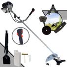 Roçadeira Profissional À Gasolina Toyama TBC43H 43cc 1,7HP 12.000rpm Robusta e de Alta Performance Completa Para Todos os Tipo de Cortes Com Carretel + Faca 2 Pontas + Faca 3 Pontas + Faca 80 Dentes