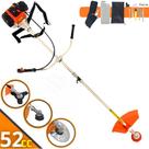 Roçadeira Profissional a Gasolina TSSAPER RG52CC 52cc Faca 3 pontas + Lamina de Videa 40 Dentes p/ Troncos Roçadeira Profissional a Gasolina TSSAPER RG52CC 52cc Faca 3 pontas + Lamina de Videa 40 Dentes p/ Troncos