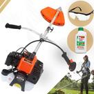 Roçadeira Profissional a Gasolina TSSAPER RG52CC 52cc + Faca + Oleo Stihl Castrol 2T + Oculos de Proteção