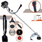 Roçadeira Profissional Com Sistema Anti-Vibração À Gasolina 2T Toyama TBC43H 2T 43cc 1,7HP 12.000rpm Completa Multifuncional Com 6 Opções de Cortes