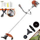 Roçadeira Profissional Completa Tekna RL520AC-G2 À Gasolina 2 Tempos 52cc 13.000rpm 2HP de Potência Com Kit 3 Lâminas de Corte e Cabeçote de Nylon