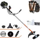 Roçadeira Profissional Completa Terra GRH520 À Gasolina 2T 52cc 2,5HP Alta Rotação Com 6 Opções de Cortes Carretel + Lâmina Facão + Lâmina 3 Pontas + Lâmina 40 Dentes + Lâmina 80 Dentes + Trimmer