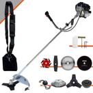 Roçadeira Profissional Completa Toyama TBC43H À Gasolina Motor 2T 43cc 1,7HP de Potência Alta Rotação Com Carretel de Nylon + Kit 7 Opções de Cortes Roçadeira Profissional Completa Toyama TBC43H À Gasolina Motor 2T 43cc 1,7HP de Potência Alta Rotação Com Carretel de Nylon + Kit 7 Opções de Cortes