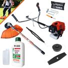 Roçadeira Profissional Lateral Terra GRHB430 Á Gasolina 2 Tempos 43cc 1,7Hp Com Haste Bipartida Desmontável e de Fácil Transporte + ÓLEO STIHL 2T Roçadeira Profissional Lateral Terra GRHB430 Á Gasolina 2 Tempos 43cc 1,7Hp Com Haste Bipartida Desmontável e de Fácil Transporte + ÓLEO STIHL 2T