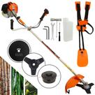 Roçadeira Profissional Lateral Vulcan VR620H 2T 62cc 3HP À Gasolina + Faca 80 Dentes e Kit de Chaves