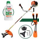 Roçadeira Profissional Lateral Vulcan VR620H À Combustão 2T 3HP 62cc Com Óleo Castrol Stihl 500ml