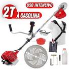Roçadeira Profissional Nakashi L331M 32.6CC á Gasolina Motor TU 33 Mitsubishi Ideal Para Mato Alto