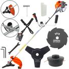 Roçadeira Profissional VR330P Vulcan 2T 33CC 1,3CV à Gasolina + Disco Extra 8 Pontas Tamanho 200mm