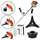 Roçadeira Profissional Vulcan Lateral VR430P 2T 43CC 1,7CV Robusta com Lâmina 3 Pontas e Cinto Duplo
