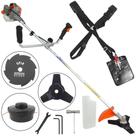 Roçadeira Profissional Vulcan VR260P 2T 26CC 0,9CV Robusta + Disco 8 Pontas Furo 25mm Tamanho 200mm