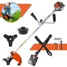 Roçadeira Profissional Vulcan VR330P 2T 33CC 1,3CV Robusta com Lâmina 3 Pontas e Carretel com Nylon