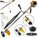 Roçadeira Profissional Vulcan VR430H 2T 43CC 1,7CV com Lâmina Facão Ideal para Mato Alto